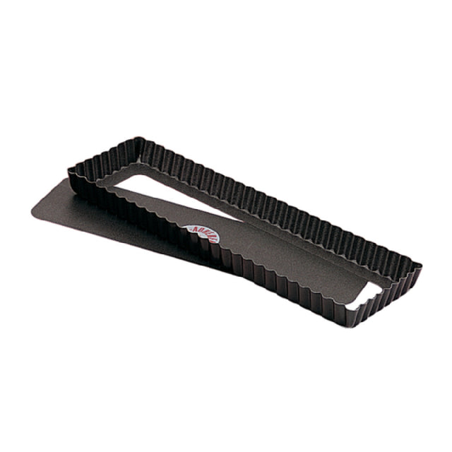 JB Prince M257 NS Tart Mold 13-3/4"L X 4-1/2"W Rectangle