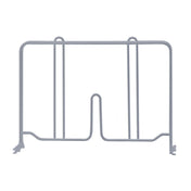 Quantum DIV12GY Wire Shelf Divider 12"D X 8"H Gray Epoxy Antimicrobial Finish