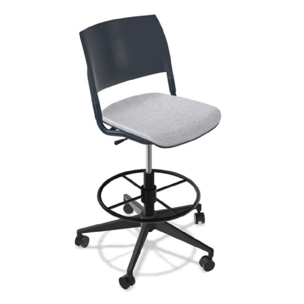 Forbes Industries FGF122###### NIMA™ Swivel Base Stool Seat Only Upholstered Grade 1