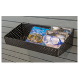 Hubert 97517 - Slatwall Shelf, 24" X 10", Tapered