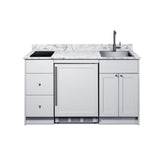 Summit CALDERAWH35I - Turnkey Caldera Kitchen, Kitchenette With Refrigeration, Cooking