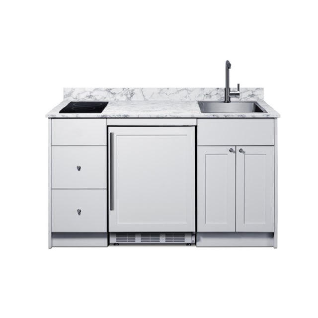 Summit CALDERAWH35I - Turnkey Caldera Kitchen, Kitchenette With Refrigeration, Cooking