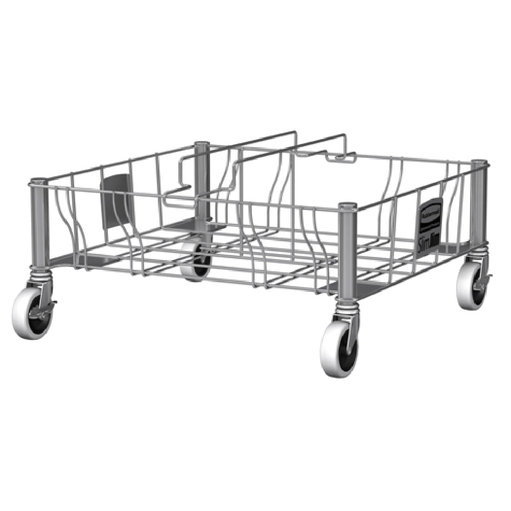 Rubbermaid 1956191 Slim Jim® Dolly Double 20"L X 20-3/5"W X 9"H