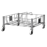 Rubbermaid 1956191 Slim Jim® Dolly Double 20"L X 20-3/5"W X 9"H
