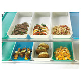 Cambro 8302MT145 Display Market Pan 8-7/16" X 30" X 2" Rectangular