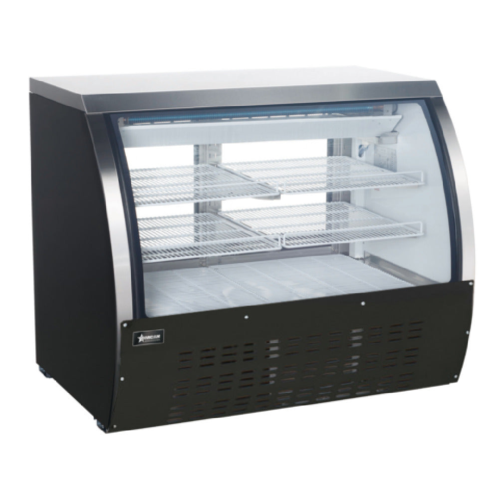 Omcan 50077 (RS-CN-0120-B) Refrigerated Deli Display Case Floor Model 47"W