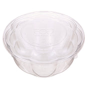 AllPoints 57150 32 Oz Salad Bowl W/lid Pla Clear 150/cs