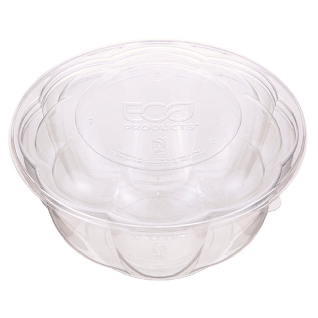 AllPoints 57150 32 Oz Salad Bowl W/lid Pla Clear 150/cs