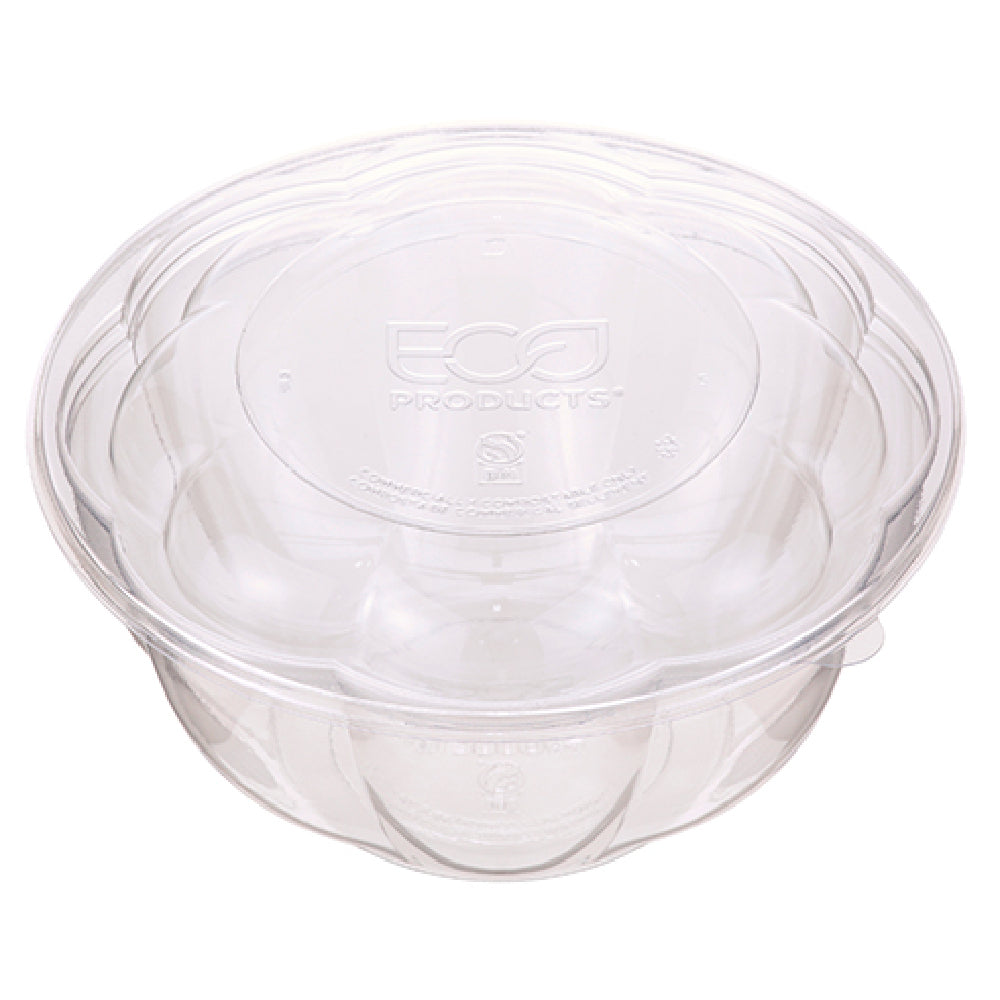 AllPoints 57150 32 Oz Salad Bowl W/lid Pla Clear 150/cs