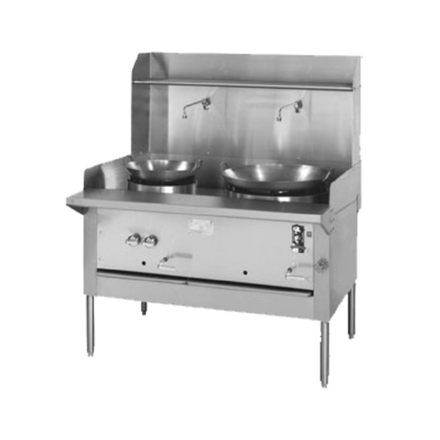 Montague Company CRM-4 Legend™ Wok Range Gas Four Bowls