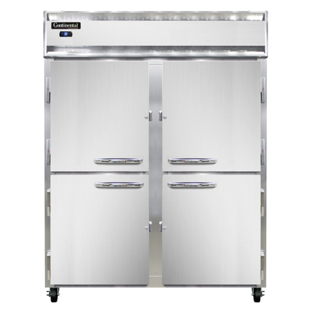 Continental Refrigerator 2RESNSAHD Extra-Wide Refrigerator Reach-in 57"W