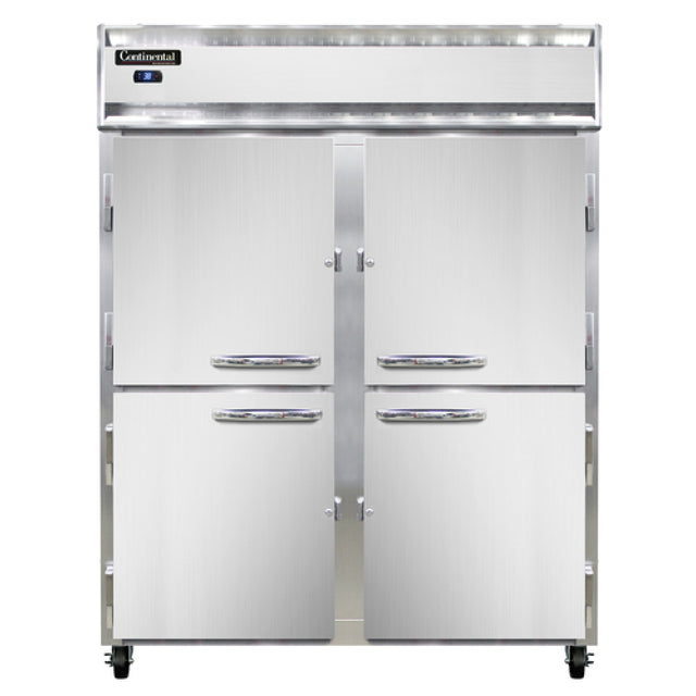 Continental Refrigerator 2RESNSAHD Extra-Wide Refrigerator Reach-in 57"W