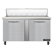 Continental Refrigerator SW60N16 Sandwich Unit 60"W 17.0 Cu Ft Capacity