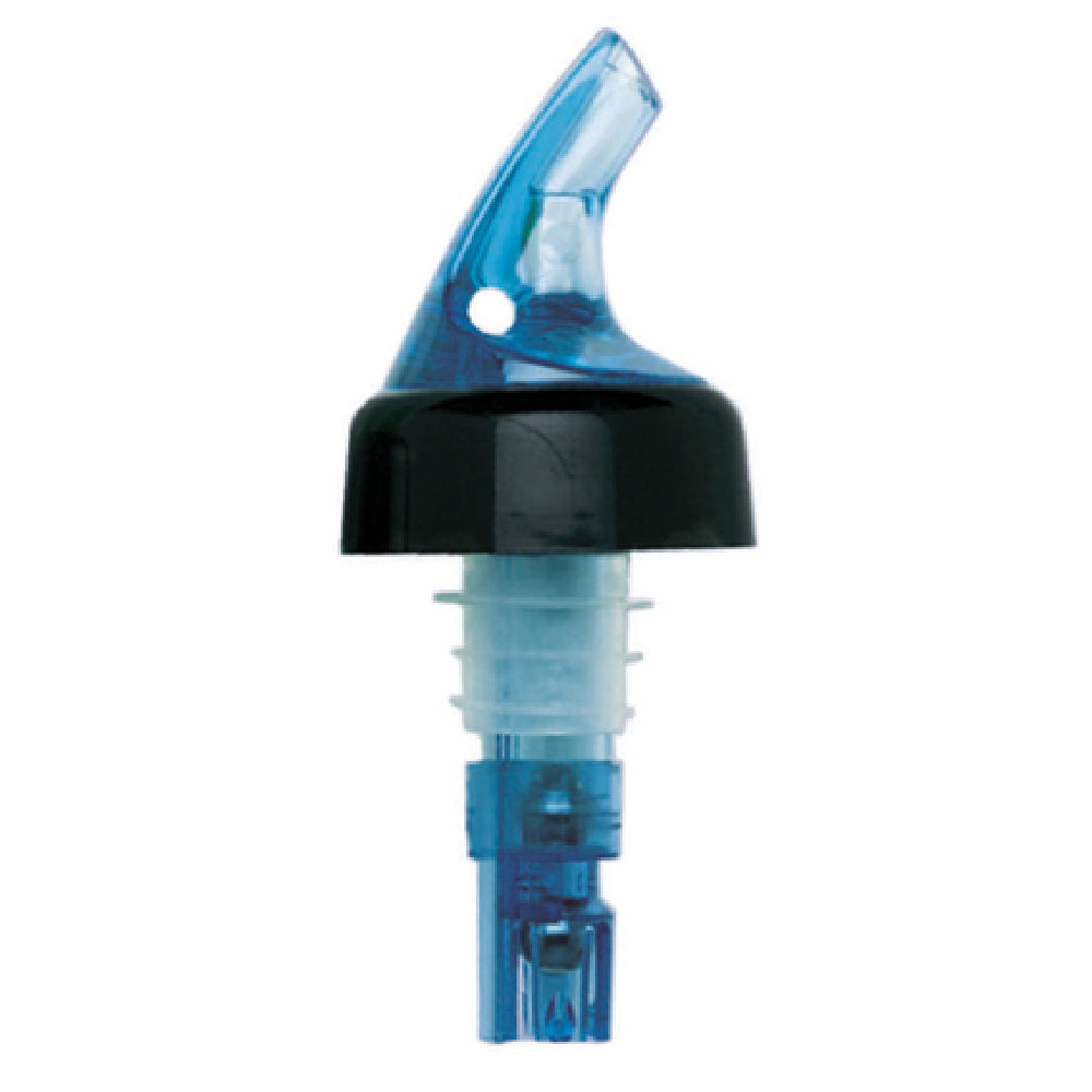 Spill-Stop 385-27 Posi-Por™ 2000 Pourer 1-1/2 Oz. Neon Blue With Black Collar
