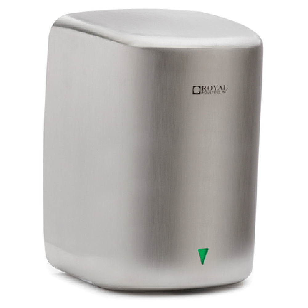 Royal ROY DRY JA05 - High Speed Hand Dryer, Touchless, 8-1/16"W X 11-5/16"D X 7-1/8"H
