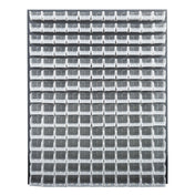 Quantum QLP-4861-220-165CL Louvered Panel Wall Mounted 48"L X 8"D X 61"H