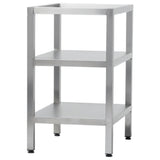 Vulcan MINI-STAND - Equipment Stand, (2) Shelves, Adjustable Feet With Floor Flange Brackets