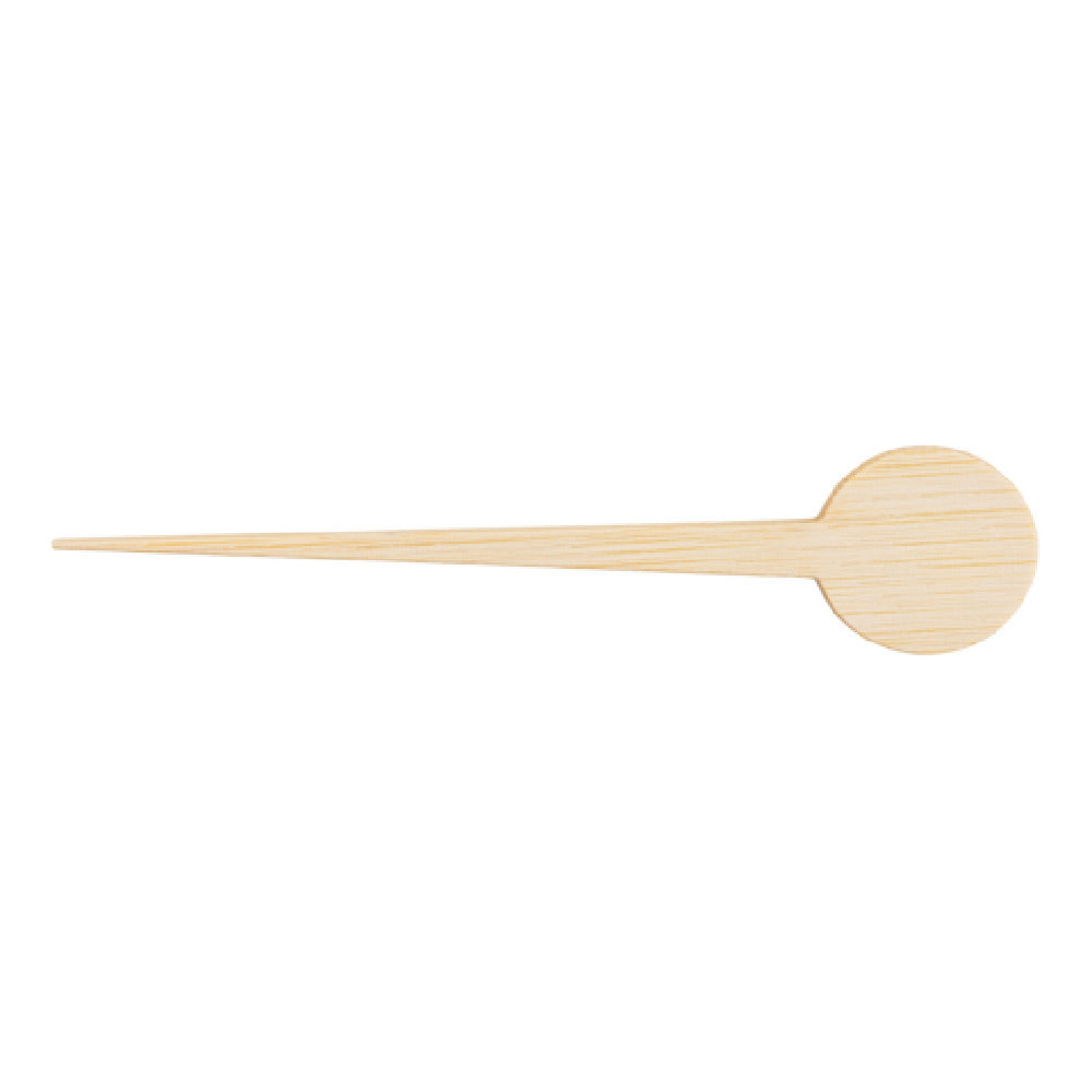 TableCraft Products 12592 - Round Picks, 0.75" X 0.088" X 3.5", Bamboo (pack Of 100)