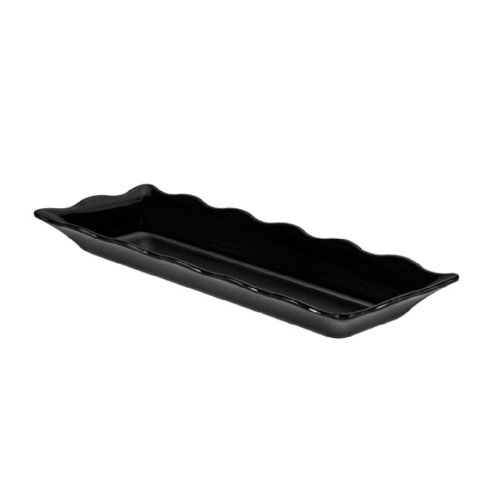 CAC China MLSC-RT281-K Platter 17-1/2"W X 6-3/4"D X 1-3/4"H Rectangular