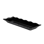 CAC China MLSC-RT281-K Platter 17-1/2"W X 6-3/4"D X 1-3/4"H Rectangular