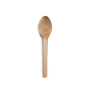 JB Prince RB533 Dessert Spoon By ReFork Disposable 70% Bagasse And 30% Wood Pulp
