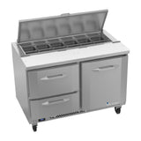 Victory VSPD48HC-12-2 UltraSpec™ Series Sandwich Prep Table Powered By V-Core™