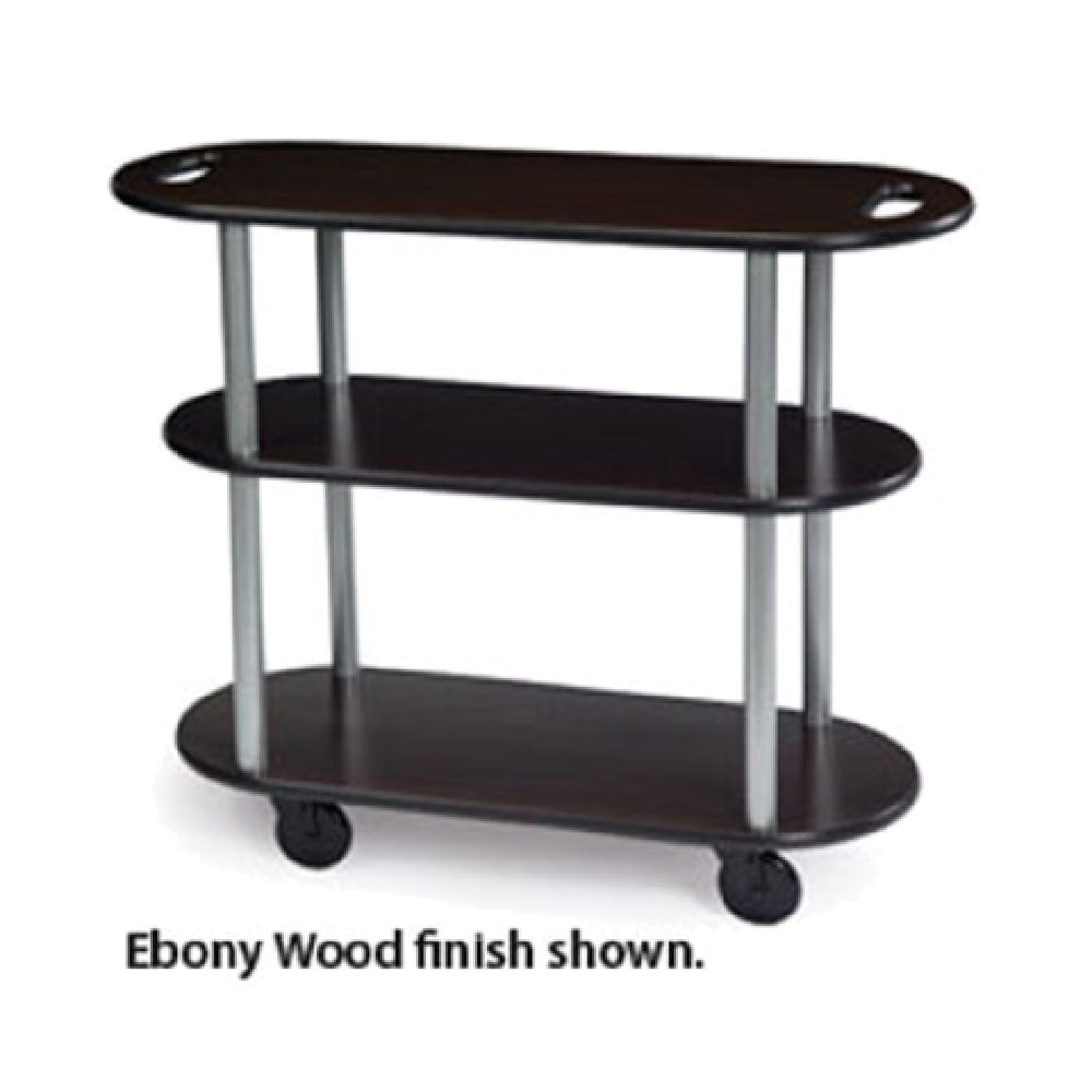 Geneva 36204 Service Cart Oval 39"W X 16"D X 35-1/4"H