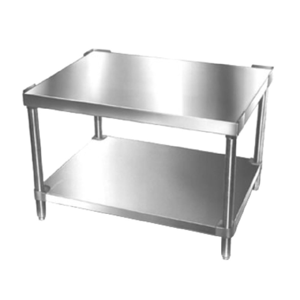 Comstock-Castle 36CS-B-G Equipment Stand 37" Wide X 29-1/2" Deep X 21" High Raised Side & Back Corner Flanges