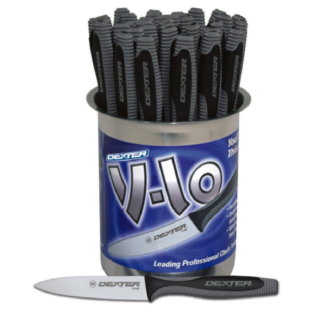 Dexter Russell V105-36B V-Lo® (29453) Paring Knife 3-1/2" In Display Bucket