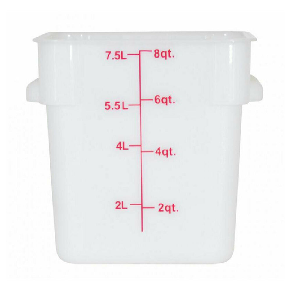 Omcan 80190 (80190) Food Storage Container 8 Quart Square