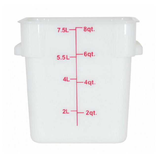 Omcan 80190 (80190) Food Storage Container 8 Quart Square