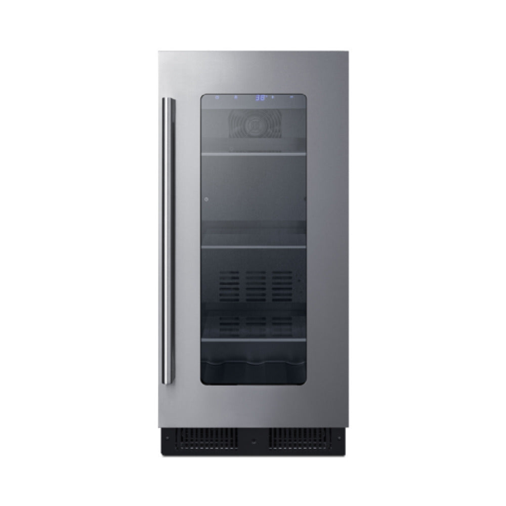Summit ALBV15CSS Undercounter Beverage Center Built-in Or Freestanding ADA Compliant