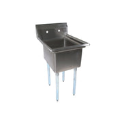 John Boos E1S8-1620-12-X E-Series Sink 1-compartment 21"W X 25-1/2"D X 43-3/4"H Overall Size