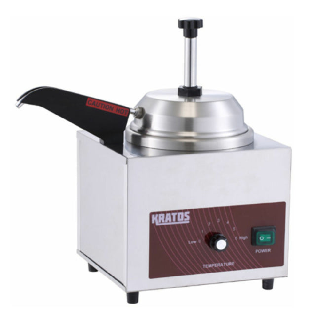 Hubert 29M-008 - Kratos® Hot Topping Warmer And Dispenser, 9"W X 15-1/2"D X 15-1/2"H