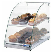 Omcan 44374 (44374) Display Case Countertop Curved Front Glass