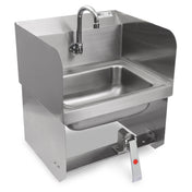 John Boos PBHS-W-1410-KV1MB-SS-X Pro-Bowl Hand Sink Wall Mount 14"W X 10" Front-to-back X 5" Deep Bowl