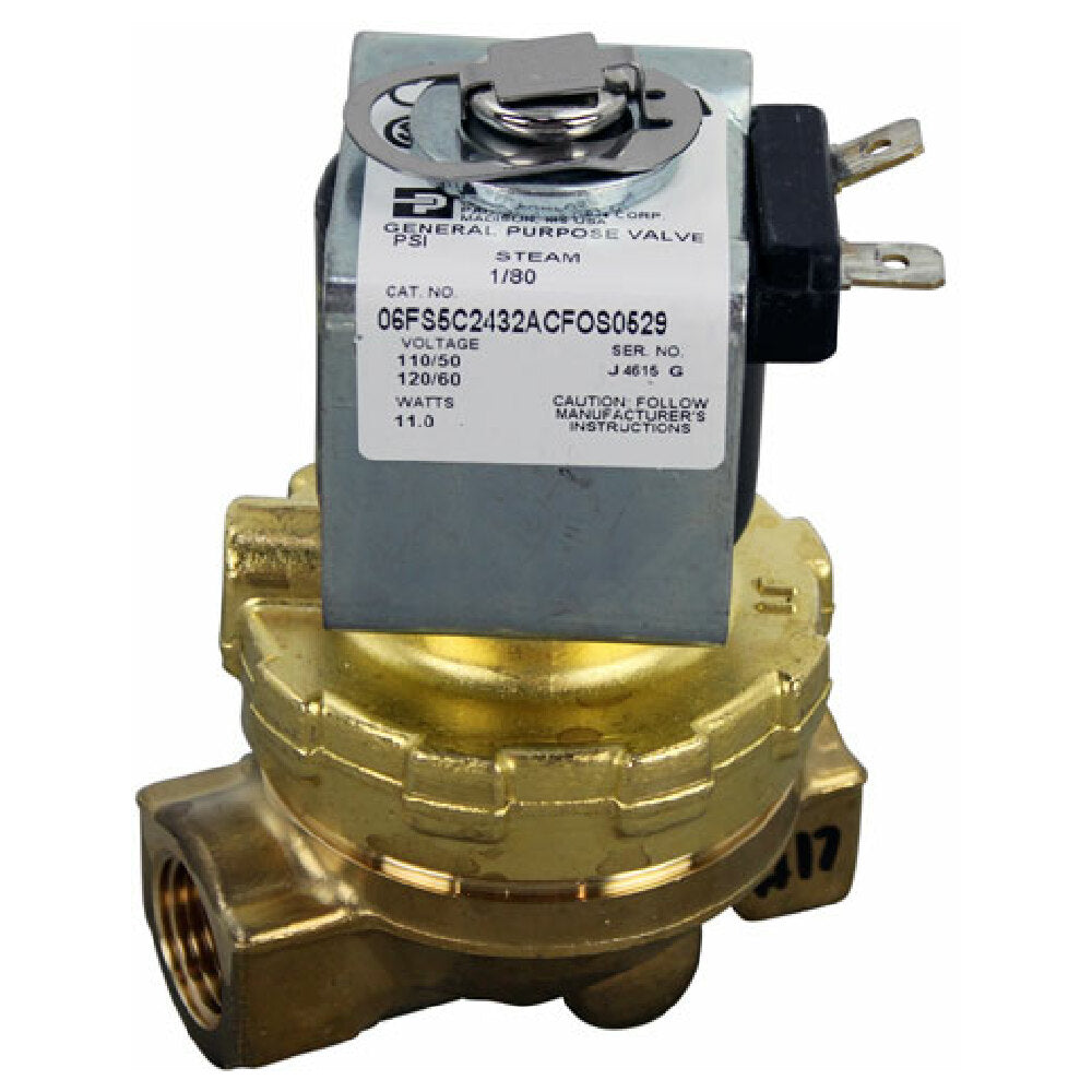 Cleveland 22224 Solenoid Valve 3/8" 110/120v