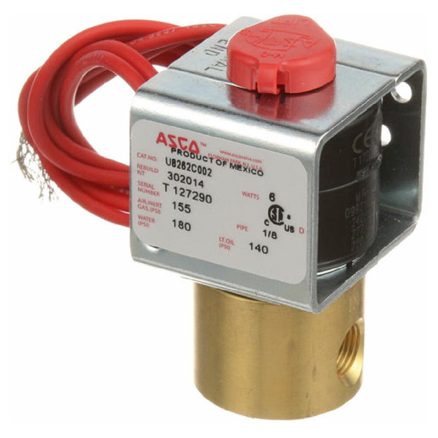 Southbend 1174933 Solenoid Valve 1/8" 220/240v