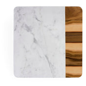 GET Enterprises M13M-HWC Elite Global Solutions Melamine Serving Board 13" X 5/8"H Square