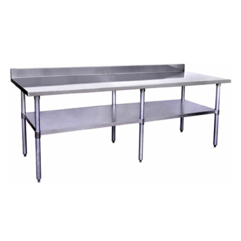 Hubert 28W-173 - Kratos® Work Table, 96"W X 30"D X 38"H, 4" Backsplash