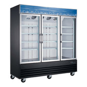 Admiral Craft USRFS-3D/79 U-STAR Refrigerated Merchandiser 3-section 78-1/4"W X 30"D X 80-3/4"H