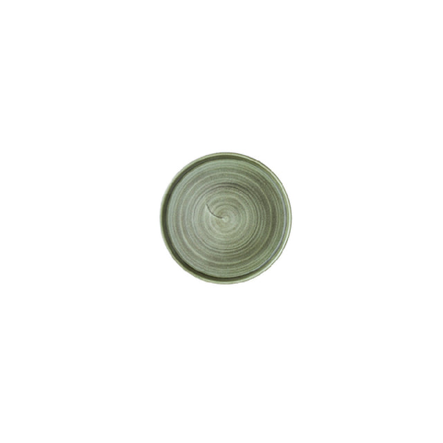 Churchill China PABGWP211 Walled Plate 8.67" Dia. Patina Burnished Green