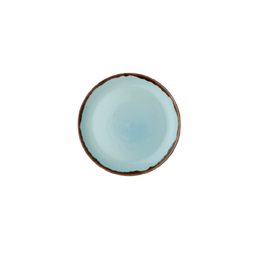 Arc Cardinal FN931 Dudson Harvest Turquoise Coupe Plate (D:11.25'') Vitrified Ceramic