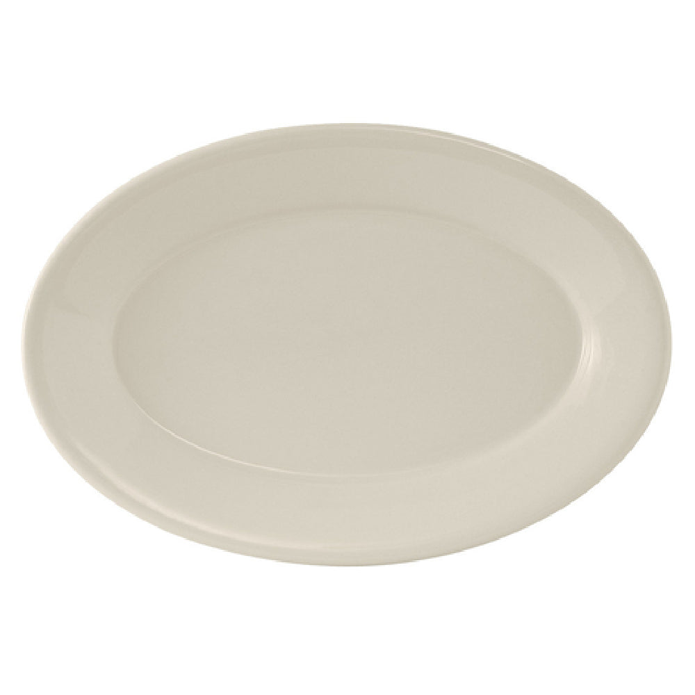 Tuxton TRE-034 Platter 9-3/8" X 6-1/2" Oval