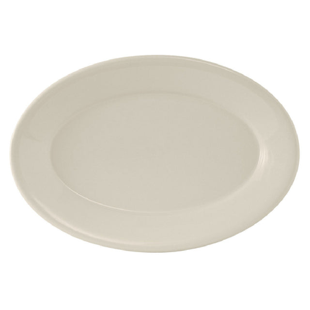 Tuxton TRE-034 Platter 9-3/8" X 6-1/2" Oval