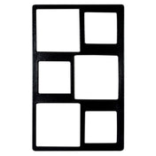 GET Enterprises T0A3-MOD Bugambilia® Single Tile 20-13/16" X 12-3/4" Cast Aluminum With Resin Coating