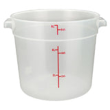 Winco PTRC-6 Storage Container 6 Qt. 8.81" X 10.06" X 7.81"H