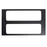 Hubert 15179 - Tile, 1/2-size Long, 2-cutouts