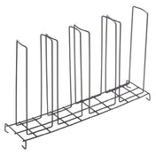 Hubert 75710 - Cup & Lid Dispenser/Rack, 4-compartment, 18-1/2" X 4-3/4" X 12"H