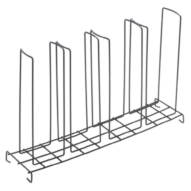 Hubert 75710 - Cup & Lid Dispenser/Rack, 4-compartment, 18-1/2" X 4-3/4" X 12"H